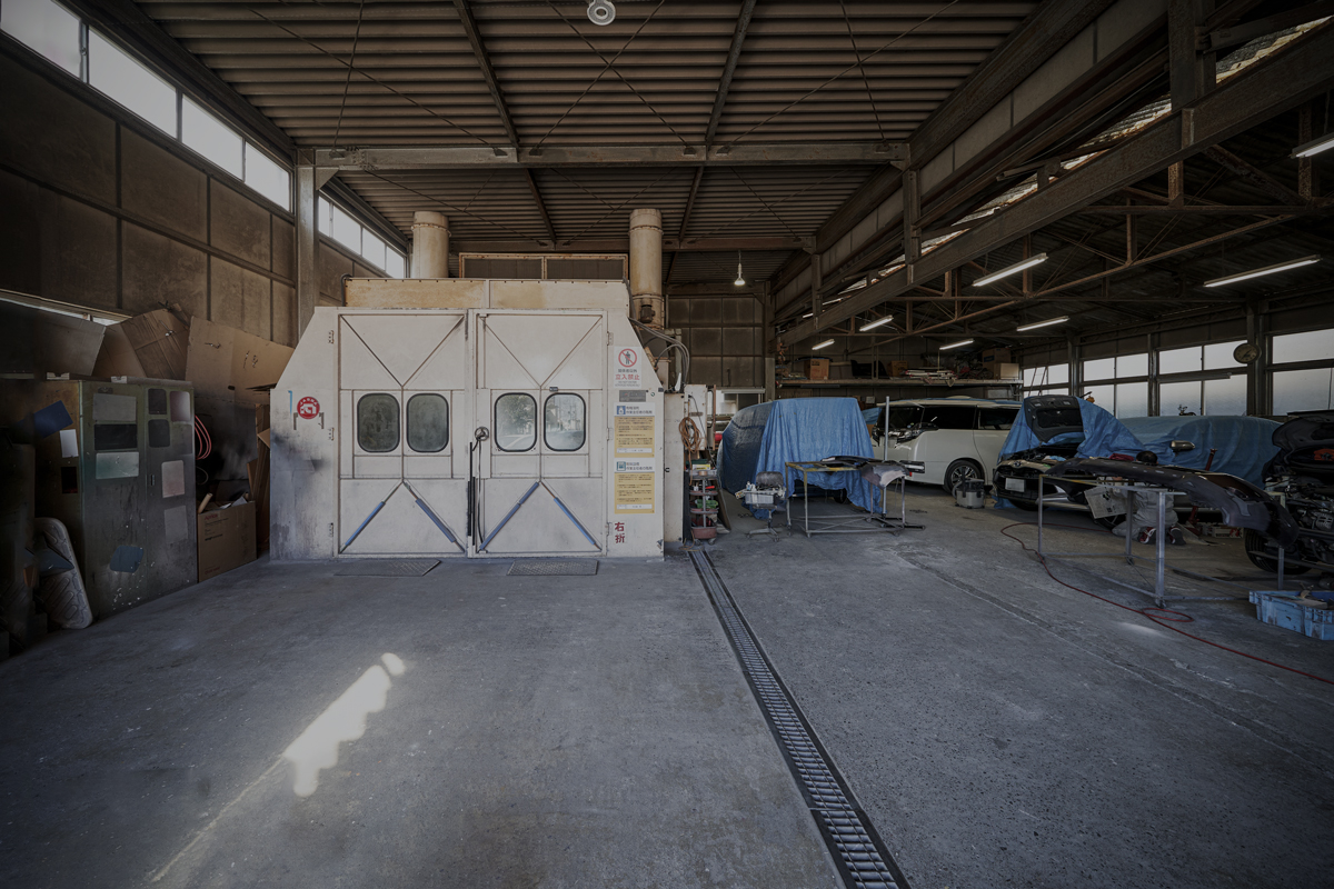 専用塗装ブース